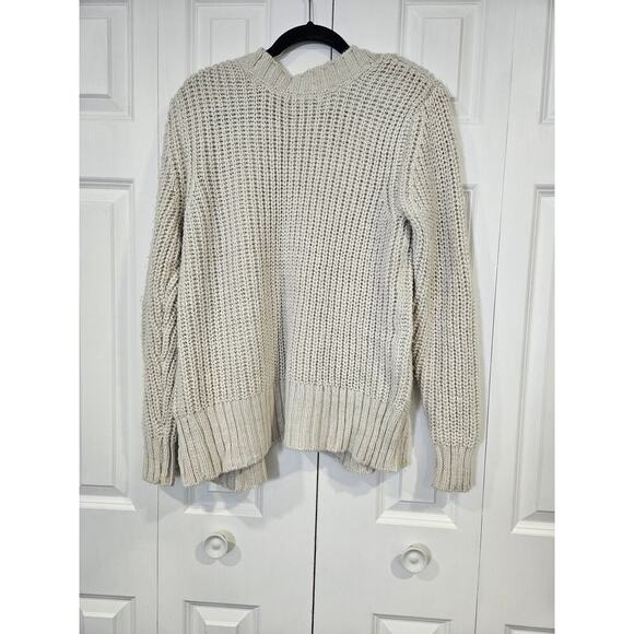 Maurices Large Open Front Relaxed Fit Cardigan Cream - Picture 2 of 8